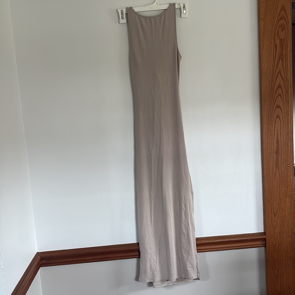 Sophie Rue Tan Cut Out Ruched Bodycon Dress - Picture 7 of 12